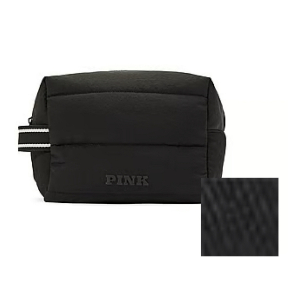 PINK Victoria's Secret Black Toiletry Bag FINAL PRICE 🖤